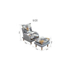 Adjustable Recliner Armchair with Footstool 3 Position Sofa Chair 150KG Weight Capacity Perfect for Living Room & Bedroom Comfort