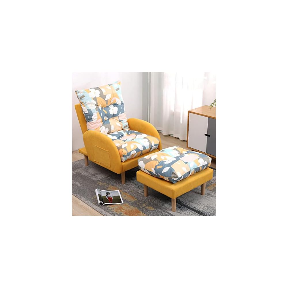 Adjustable Recliner Armchair with Footstool 3 Position Sofa Chair 150KG Weight Capacity Perfect for Living Room & Bedroom Comfort