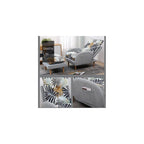 Adjustable Recliner Armchair with Footstool 3 Position Sofa Chair 150KG Weight Capacity Perfect for Living Room & Bedroom Comfort