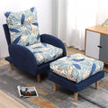 Adjustable Recliner Armchair with Footstool 3 Position Sofa Chair 150KG Weight Capacity Perfect for Living Room & Bedroom Comfort